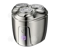 INN Rasoir électrique 5,7x5x6cm mini rasoir électrique pour barbe d'homme rasoir intelligent rechargeable rasoir électrique pour
