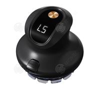INN Rasoir tete chauve homme 3w 7000 tr/min avec affichage numérique et peignes limiteur 3/6/9,5/12mm tondeuse cheveux rasage