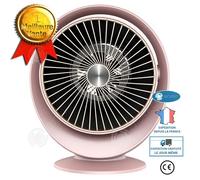 INN® Réchauffeur d'air Réchauffeur bureau Mini réchauffeur rose Réchauffeur électrique domestique de bureau Petit réchauffeur