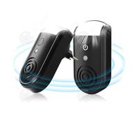 INN Répulsif ultrason 2 pièces 5.42x5.64x11cm électronique antiparasitaire intérieur pour moustiques souris araignées cafards