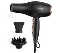 INN Sèche-cheveux 26cm 5000 W Protection thermique régulée Réglage multi-vitesses Vitesse de ventilation élevée Sèche-cheveux