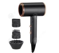 INN Sèche-cheveux 28cm 3200 W Contrôle de température 3+1 Soin capillaire à ions lumière bleue Séchage rapide et réduction du bruit