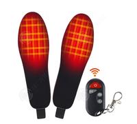 INN Semelles chauffantes 2000mAh Tailles 34-40 Semelles chauffantes à télécommande sans fil à trois vitesses Se protéger du froid
