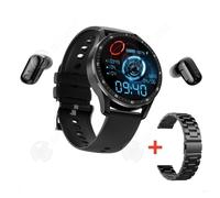 INN Smartwatch 46.2 x 54.7mm connected watch montre détection des mouvements bluetooth montre de sport oreillette bluetooth 2 en 1