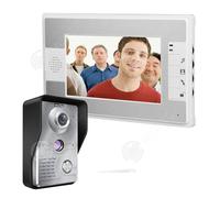 INN Sonnette avec caméra avec vision nocturne infrarouge sonnette exterieur etanche interphone couleur 7 pouces tft système d'accès