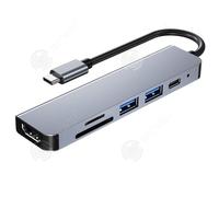 INN Station d'accueil Port USB 3.0 6 en 1 HDMI 4K Chargement PD Des chips de haute qualité Traitement multifonctionnel des données