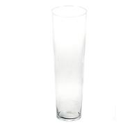 INNA-Glas Amma Air Grand vase conique en verre transparent 70 cm Ø 19 cm Vase haut