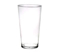 INNA-Glas Vase à Fleurs Conique AMNA AIR, Transparent, 25 cm, Ø 14 cm | en Verre - Vase décoratif