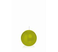 innaGLAS Bougie Boule Maeva, Vert, Ø6 cm, 10h - Made in Germany - Bougie décorative