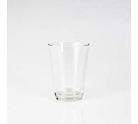 innaGLAS Mini Vase - Photophore Alex, en Verre, Transparent, 11cm, Ø 8cm - Bougeoir en Verre - Petit Vase en Verre