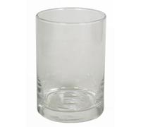 innaGLAS Photophore Verre Brian, Transparent, 10 cm, Ø 10 cm - Verre à Bougie