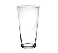 innaGLAS Vase à Fleurs Anna AIR, Transparent, 29,5cm, Ø11cm/Ø16cm | en Verre - Vase de Table/Vase Conique