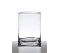 innaGLAS Verre à Bougie Sansa, Cylindre/Rond, Transparent, 15cm, Ø12cm - Vase cylindrique/Vase Transparent