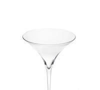 innaGLAS Verre à Cocktail - Verre à Martini Sacha sur Pied, Conique - Rond, Transparent, 70cm, Ø 29cm - Vase à Fleurs - Vase décoratif
