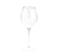 innaGLAS Verre à vin XXL Roger, Transparent, 50cm, Ø17cm/Ø23cm - Bougeoir/Verre décoratif