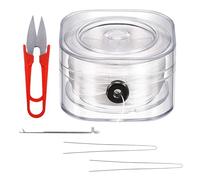 INNAL 120M Fil Elastique pour Bracelet, 0.6mm Fil Elastique pour Bracelet Resistant Fils Bracelet Élastique Fil de Perles en Élastique avec Ciseau pour Bracelet Fabrication de Bijoux Artisanat Collier