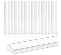 Innconee Lot de 30 Panneaux de Serre en Polycarbonate profilé en U pour Panneaux à Double paroi pour Serre à Double paroi - Empêche la poussière et la Pluie - Convient aux Panneaux de 6 mm ou 4 mm de