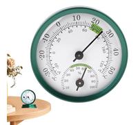 Innen Außen Thermometer Hygrometer - Drahtlose Raumklima Anzeige, Kompaktes Wandgerät Mit Aufhängung | Temperatur Feuchte Kontrolle Für Haus Balkon Bad Poolzone Nutzung