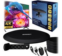 Innen- und Außenantenne für TV Ultra HD 4K Berdsen BD-955, schwarz