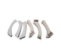 Inner Door Armrest Panel Pull Trim Cover Compatible For BMW 3 Series E90 E91 328 LHD RHD Car Styling Beige Black Left Right Interior Handle(Beige LHD)