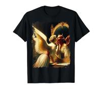 Inner Duality Miroir Ange Démon Design Renaissance T-Shirt Graphique avec Valeur, Homme, Noir, XL