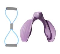 Inner Thigh Exerciser | Glutes Muscle Workout with Resistance Band | Inner Thigh Exerciser | Glutes Muscle Workout with Resistance Band | Pelvic Floor Muscle Trainer for Home Gym Office