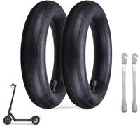 Inner Tube 8 1/2 X2 Thicker 2pcs For Xiaomi M365 Scooters (With 2 Tire Levers, Easy To Replace, 1 Front Wheel Valve Extension Included)