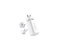 Innergie ADP-60BW WRB chargeur d'appareils mobiles Téléphone IP, Netbook, Ordinateur portable, Smartphone, Tablette Blanc Secteur, CC Charge rapide Intérieure