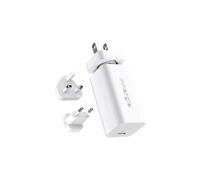 Innergie ADP-60BW WRB chargeur d'appareils mobiles Téléphone IP, Netbook, Ordinateur portable, Smartphone, Tablette Blanc Secteur, CC Charge rapide Intérieure