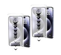 Innerous Screen Protector, Tempered Glass Privacy Film, Anti-Fingerprint, Dust-Free, Bubble-Free, Clear HD Protection, for iPhone 16/15/14/13/12/11 Plus Pro Max (13pro,Mix)