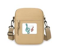 Innervation Sac à bandoulière avec marque musicale pour téléphone portable Mini sac à main