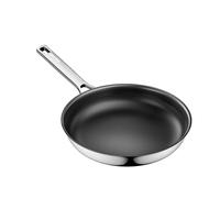 Innerwell Poêle à Frire en Céramique 20 cm, Poêle à Induction avec Revêtement Antiadhésif en Titane, Poêle Anti-rayures en Acier Inoxydable Tri-ply, Sans PFOA