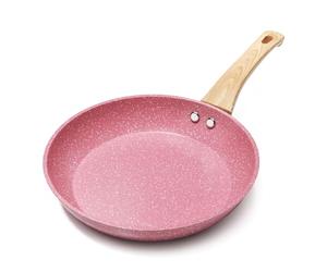 Innerwell Poêle à Frire Granit Antiadhésive 20 cm, Rose