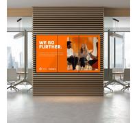 INNEX CD86 Écran 4K 24h/24 86'' Écran digital signage 86 pouces 4K UHD avec 500 cd/m², Android 11 et fonctionnement 24h/24 pour les communications