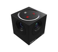 Innex Cube Caméra de conférence 4K à 360° avec support flexible et multiples options de capture vidéo via l'IA.