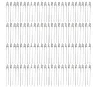 Innfeeltech 100pcs 3mm blanc LED Diode lampe DC 2.7V~3.4V 20ma 3mm Electronic Emission element diode électroluminescente LED ampoule