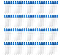 Innfeeltech 100pcs 5mm Bleu LED Diode lampe DC 2.7V~3.4V 20ma 5mm Electronic Emission element LED LED ampoule