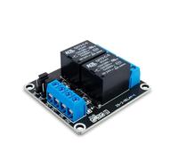 Innfeeltech 1pcs DC 24V relais Module 2 canaux avec couplage optique haut ou bas niveau trigger carte d'extension