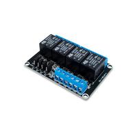 Innfeeltech 1pcs DC 5V module relais 4 canaux avec carte d'extension de déclenchement de haut ou bas niveau de couplage optique