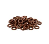 Innfeeltech 50 Pcs O-Rings Caoutchouc Fluorine, 6 * 1.9mm joints toriques d'étanchéité pour lave-linge, robinetterie et plomberie dans la cuisine et la salle de bain