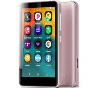 Innioasis 16Go Lecteur MP3 avec Bluetooth et WiFi, Lecteur de Musique Mp3 et Mp4 ave Spotify,Spotify Kids, Tidal, Deezer, Lecteur Vidéo à écran Tactile 4 Pouces 1080P Rose Pur