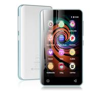 Innioasis Lecteur MP3 160 Go avec Bluetooth et WiFi, Lecteur de Musique Android avec Spotify, Amazon Music,Lecteur MP3 à écran Tactile Complet de 4 Pouces avec Audible, Libby (Bleu Glacier+Blanc)