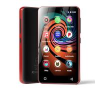 Innioasis Lecteur MP3 160 Go avec Bluetooth et WiFi, Lecteur de Musique Android avec Spotify, Amazon Music,Lecteur MP3 à écran Tactile Complet de 4 Pouces avec Audible, Libby Rouge