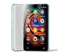 Innioasis Lecteur MP3 160 Go avec Bluetooth et WiFi, Lecteur de Musique avec Spotify,Spotify Kids,Deezer, Lecteur MP3 à écran Tactile Complet de 4 Pouces avec Audible, Libby (Bleu Glacier+Blanc)