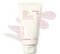 INNISFREE Cherry Blossom Glow Jam Nettoyant visage coréen stimulant l'éclat avec finition rafraîchissante, élimine efficacement les impuretés et le maquillage pour les peaux ternes, 150 ml