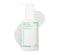 INNISFREE Huile nettoyante aux acides aminés au thé vert, démaquillant coréen doux et nourrissant, nettoie en profondeur sans décaper, hydrater et protéger la barrière cutanée avec des acides aminés