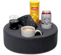 INNO STAGE Canapé Porte-gobelet, canapé Support à Boisson Plateau, Amovible et Lavable Coussin Oreiller avec Coffe Mug Support pour la Maison, Voiture