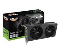 INNO3D - Carte graphique - NVIDIA RTX 5060 TWIN X2 OC V2 - N50602-08D7X-195071N - 8Go