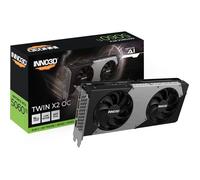 INNO3D - Carte graphique - NVIDIA RTX 5060Ti TWIN X2 OC - N506T2-16D7X-191073N - 16Go