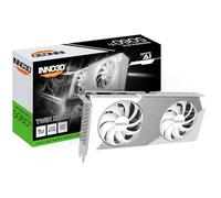 Inno3D GeForce RTX 5060 Ti 16GB TWIN X2 OC - Carte graphique - GeForce RTX 5060 Ti - 16 Go GDDR7 - PCI Express 5.0 - HDMI, 3 x DisplayPort - blanc